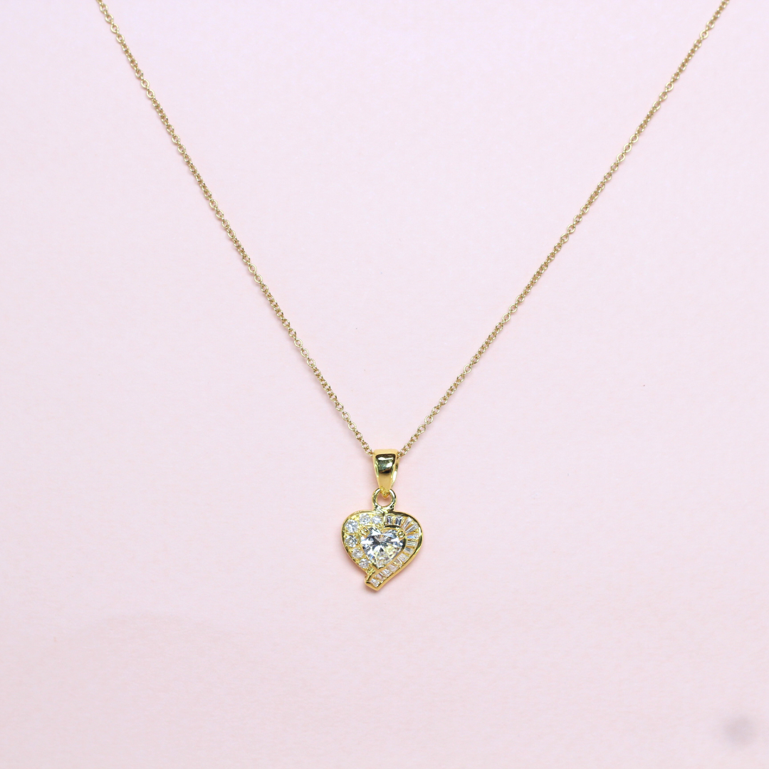 .50cts Heart Necklace