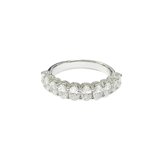10 stone Oval diamond ring