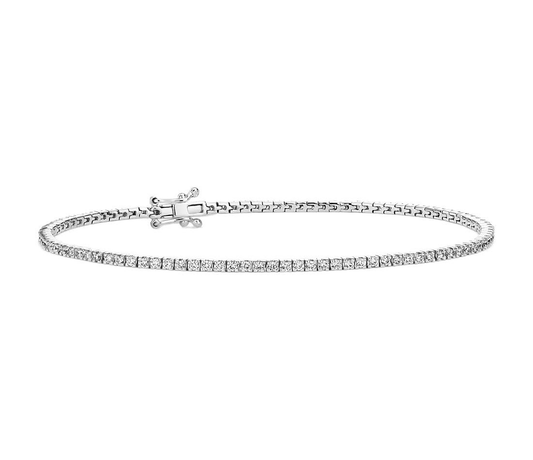 1ct Round cut Tennis bracelet