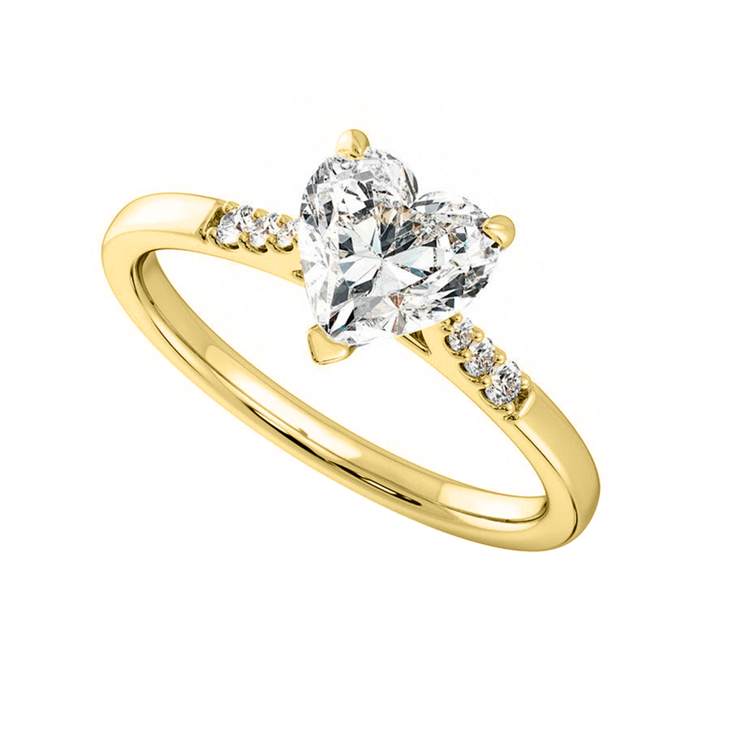 .65cts Heart cut ring
