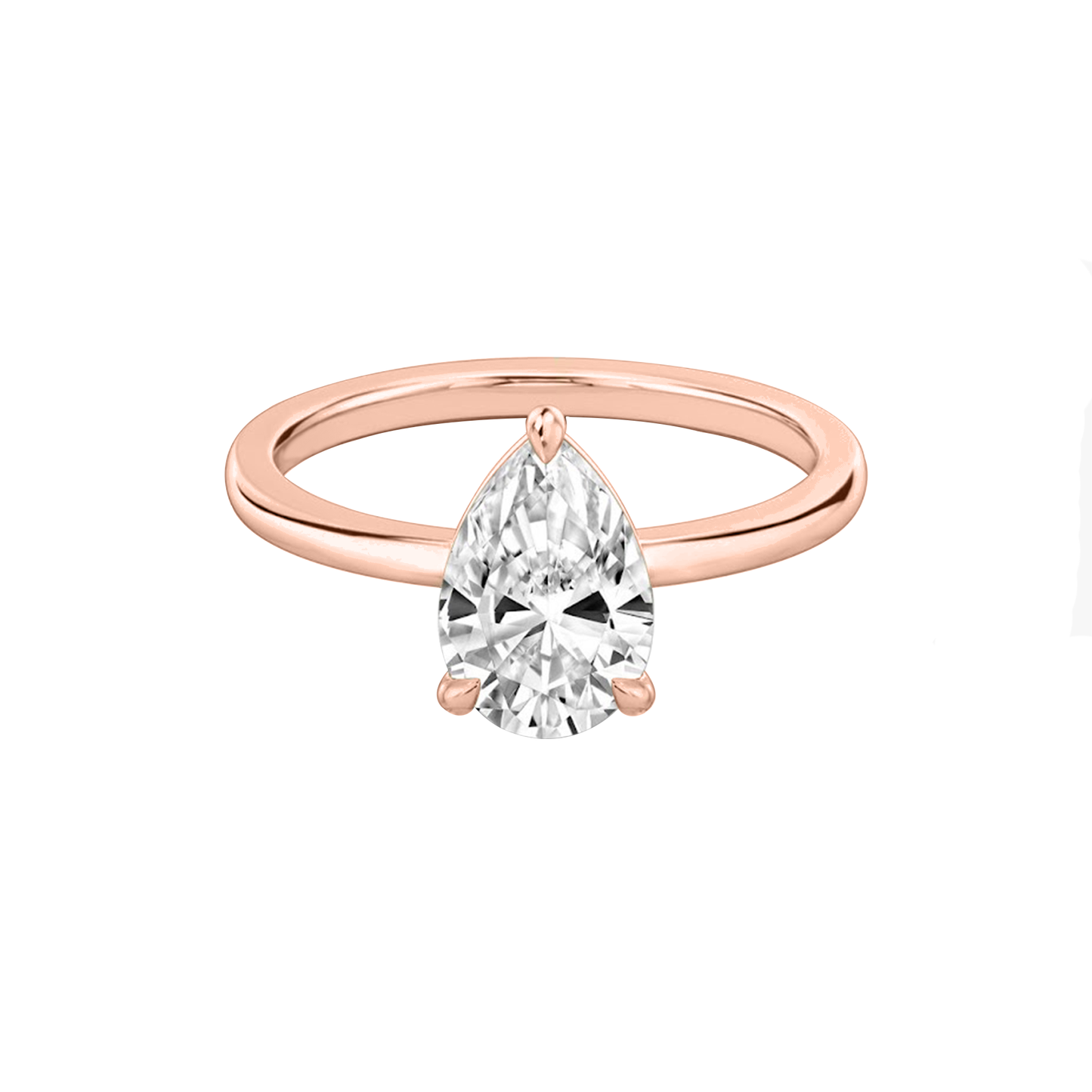 .60ct Pear cut Solitaire ring