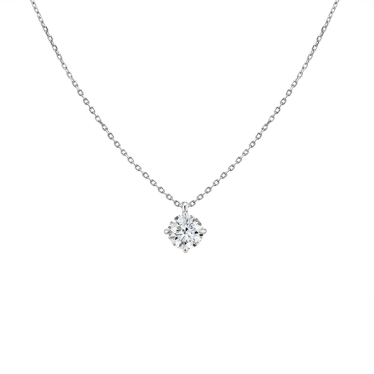 .50ct Round cut Solitaire necklace