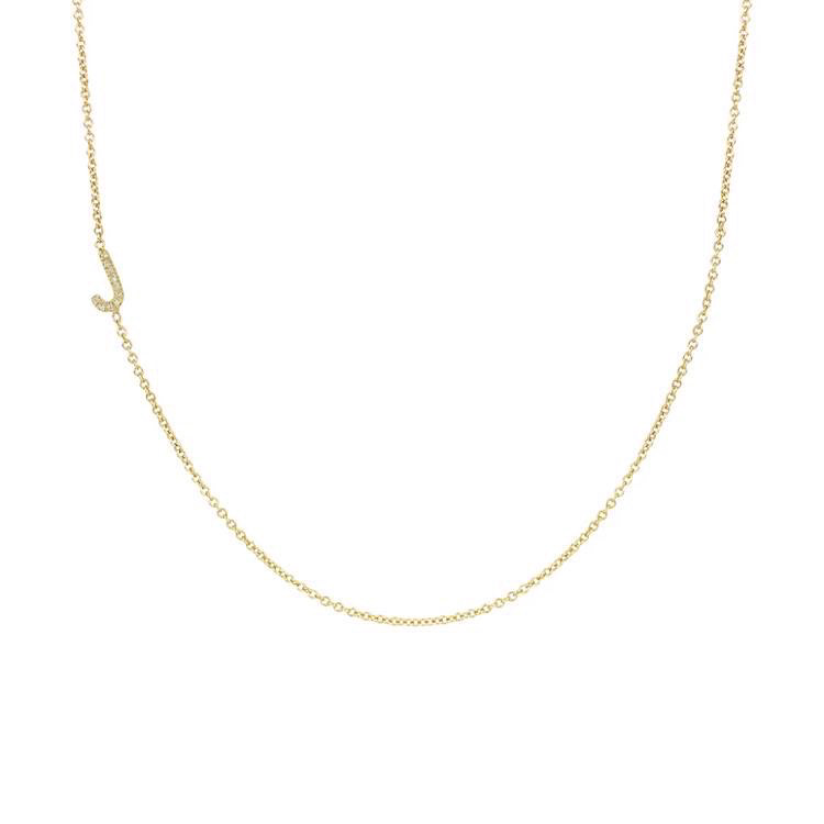 .20cts Letter necklace