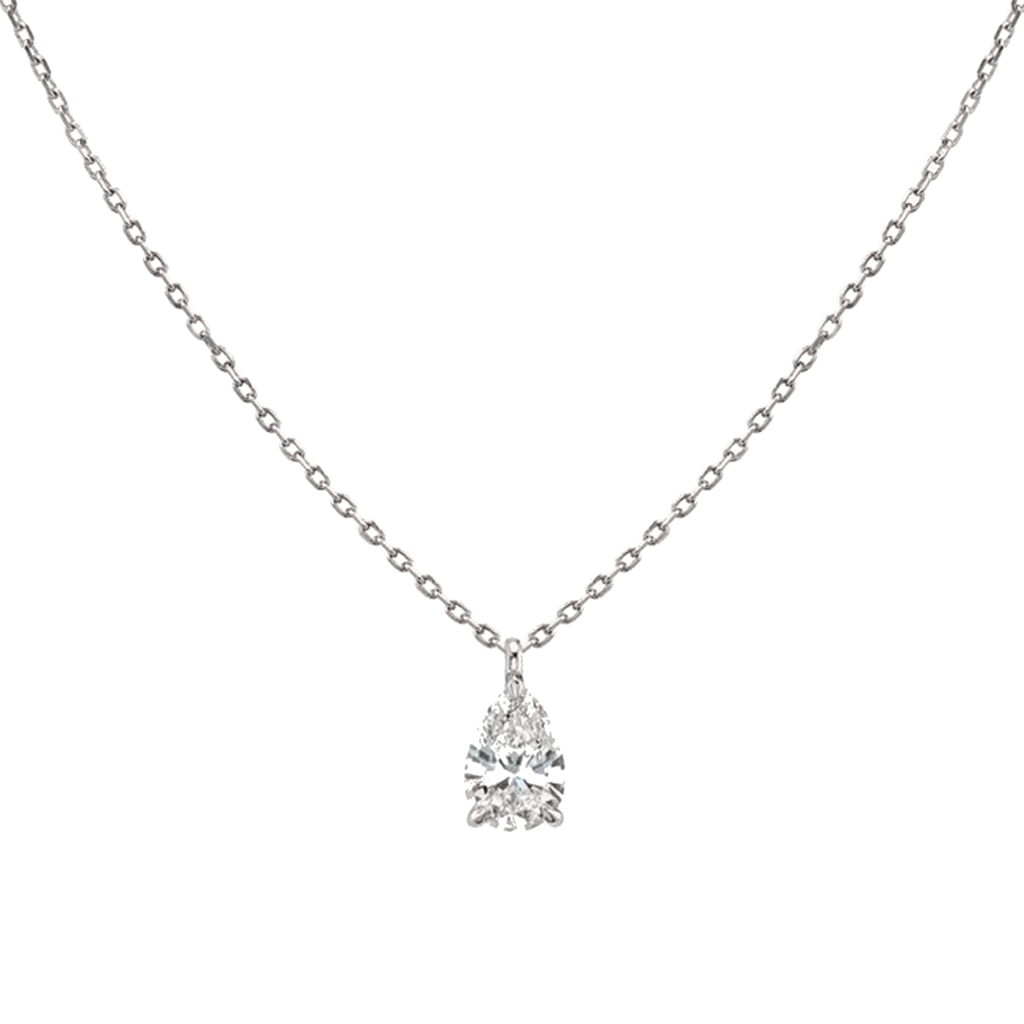 .50ct Pear cut Solitaire necklace