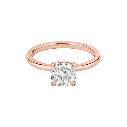.50 Cushion cut Solitaire ring