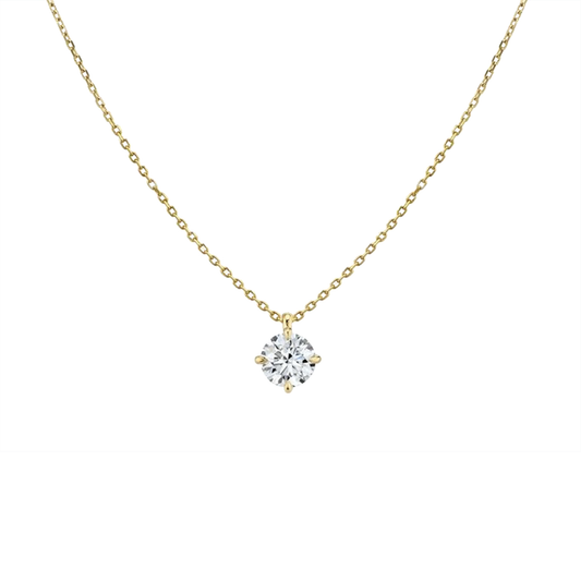 .50ct Round cut Solitaire necklace