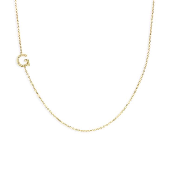 .20cts Letter necklace