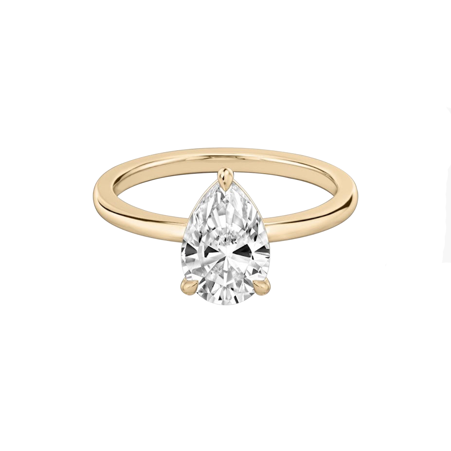.60ct Pear cut Solitaire ring