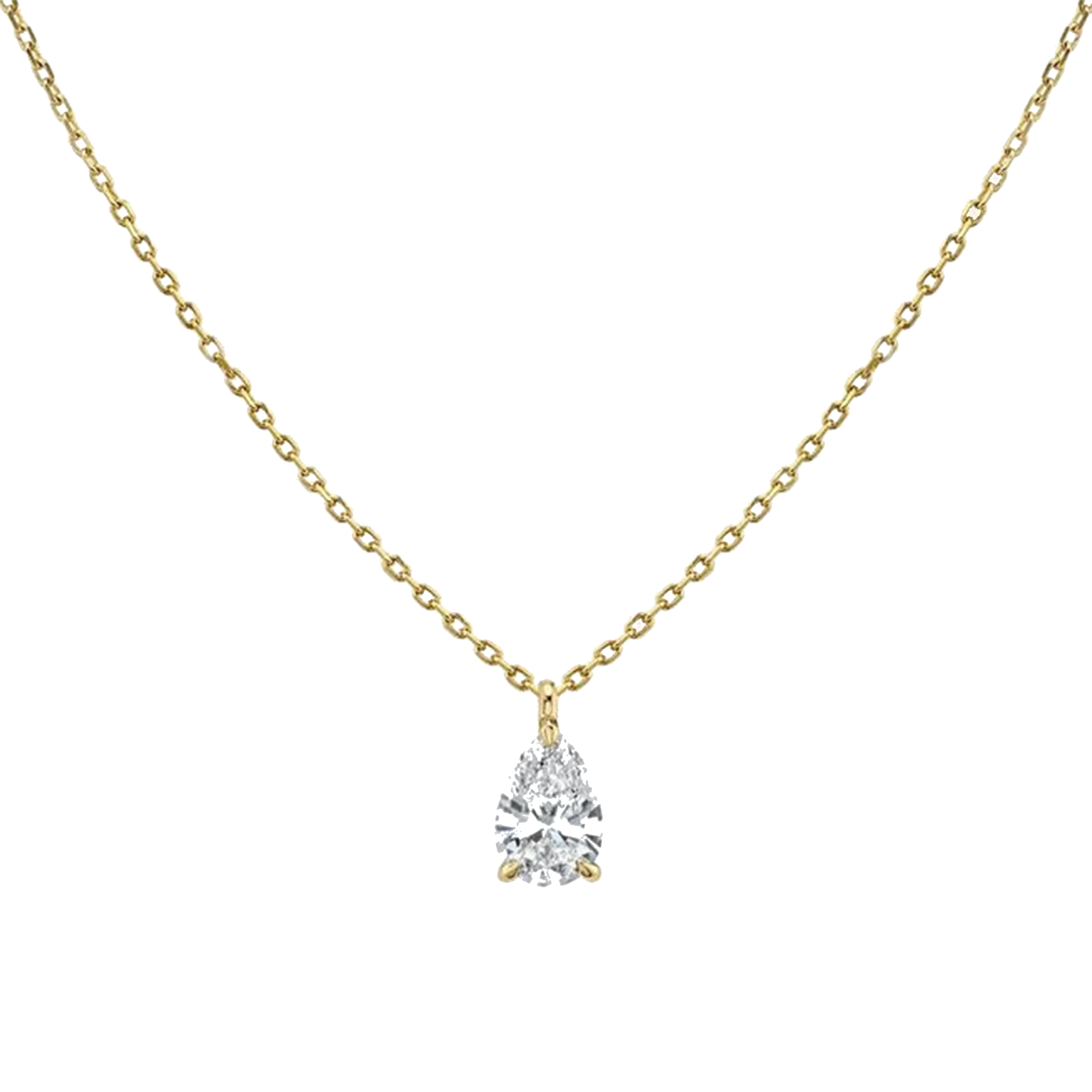 .50ct Pear cut Solitaire necklace
