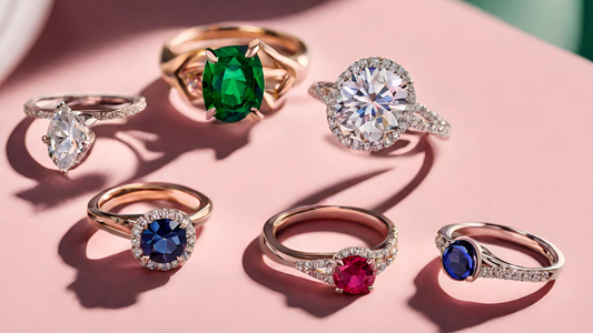 Alternatives to the classic natural diamonds for engagement rings