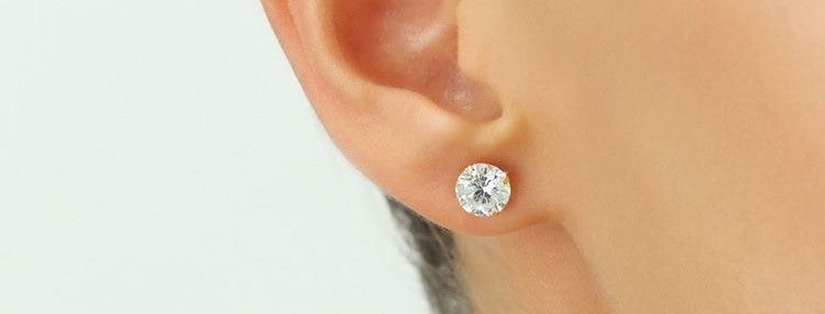 STUD EARRINGS: A jewelry staple