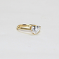 1.53cts Heart lab-grown ring