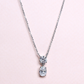 1.74cts Round and Oval cut Lab-grown necklace