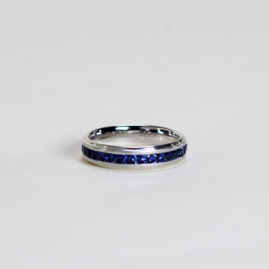 1.79cts Sapphire Full eternity ring