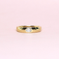 .22ct Oval cut east-west Solo stone ring