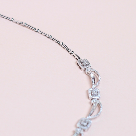 7.38cts Diamond Necklace