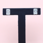 6.10cts Radiant cut Lab-grown Stud earrings