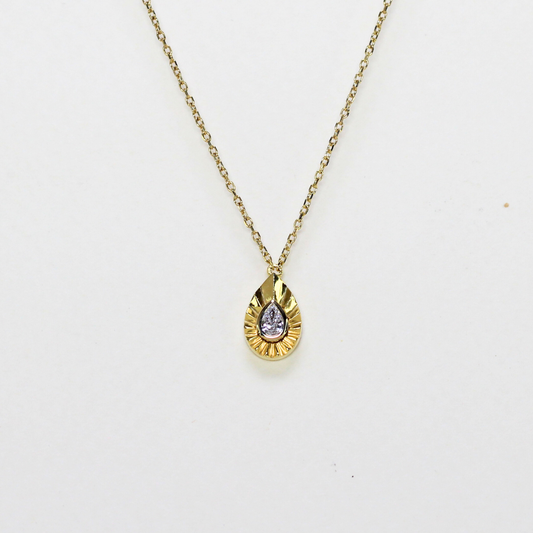 .11ct Pear Shape necklace