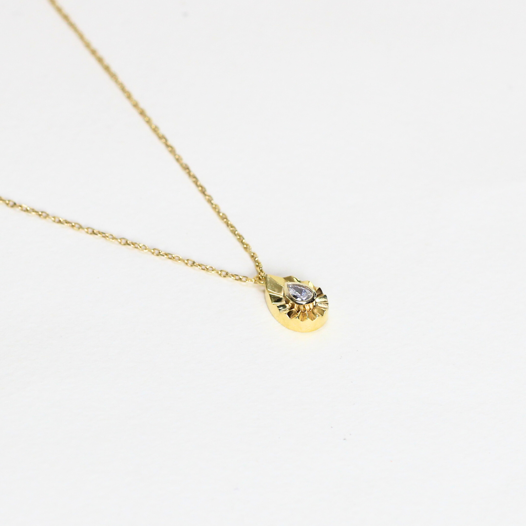 .11ct Pear Shape necklace