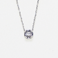 .14ct Solitaire necklace with enlarger