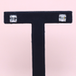 4.09cts Asscher cut Lab-grown Stud earrings