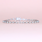 1.09cts Round cut Tennis bracelet