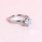 1.51ct Round Solitaire lab-grown diamond ring