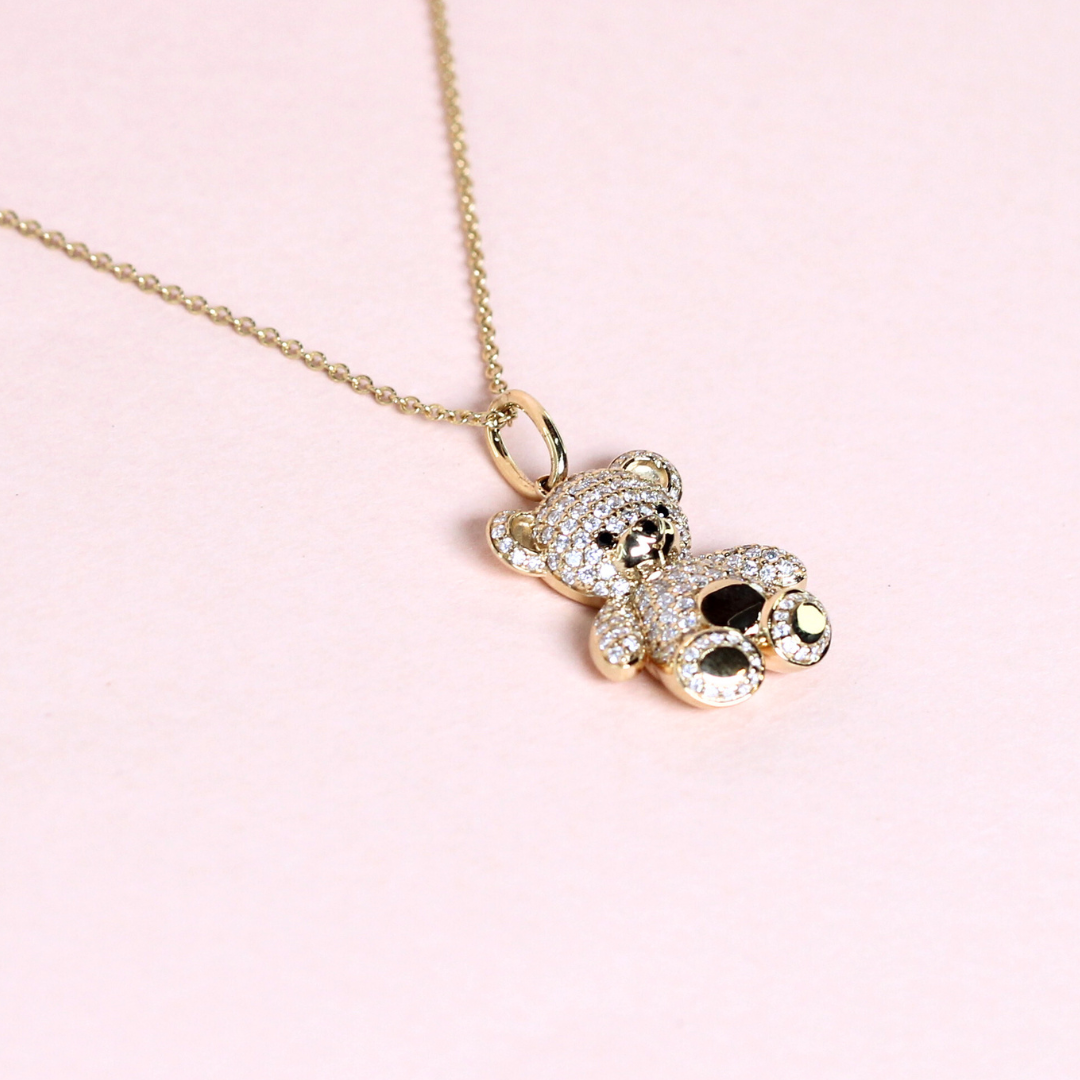 20mm Bear necklace