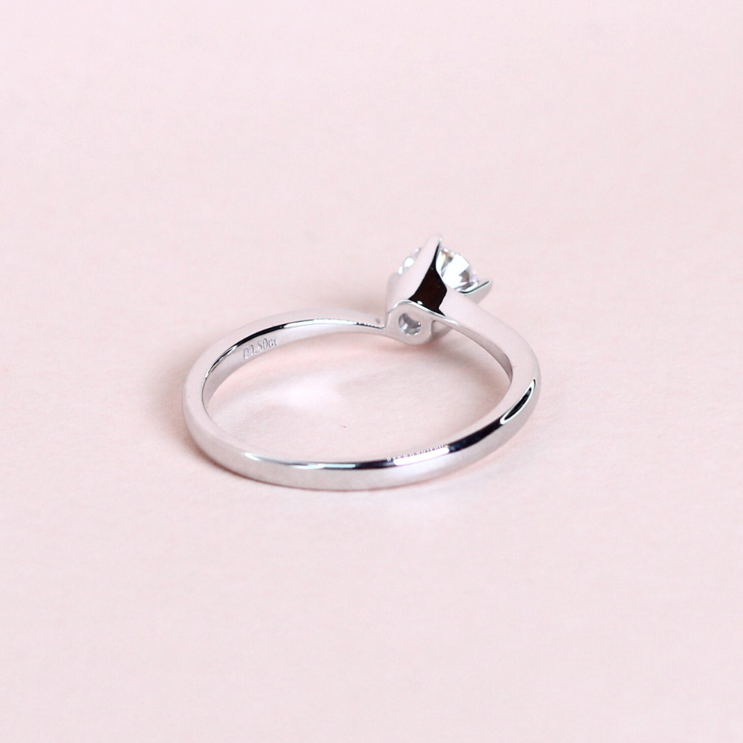 .50ct Twisted Solitaire ring