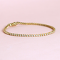 1.60cts Round cut bezel Tennis bracelet