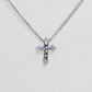 .17cts Cross necklace