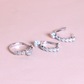 .95cts Heart Illusion Dangling set