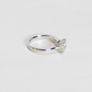 2.08cts Asscher lab-grown ring