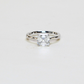 2.08cts Asscher lab-grown ring