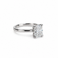 2.08cts Elongated Cushion cut lab-grown solitaire ring