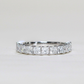 1.97cts 11-stone Princess cut Lab-grown ring
