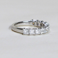 1.97cts 11-stone Princess cut Lab-grown ring