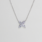2.20cts Marquise cut flower Lab-grown necklace