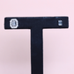 1.72cts Emerald cut Lab-grown Stud earrings with detachable halo