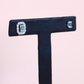 1.72cts Emerald cut Lab-grown Stud earrings with detachable halo