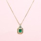 .30ct Emerald necklace
