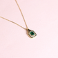 .30ct Emerald necklace
