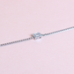 .14cts Emerald Illusion bracelet