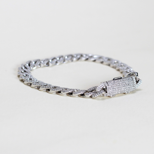 3.74ct Cuban link bracelet