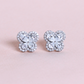 2.58cts Lab-grown Butterfly Stud earrings