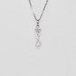 .30cts Letter S pendant