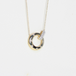 .30cts Round modified pendant necklace