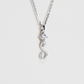 .30cts Letter S pendant