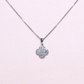 .40cts Clover diamond necklace