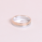 Half & half two-tone ring (PH made)